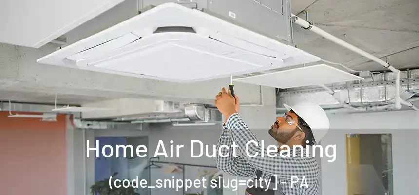  Home Air Duct Cleaning (code_snippet slug=city] - PA